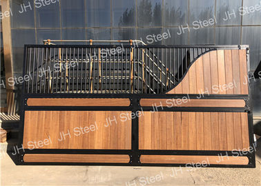 Der Edelstahl-Rahmen-Pferdestall klemmt Eingangstor-harte Beanspruchung galvanisiert fest